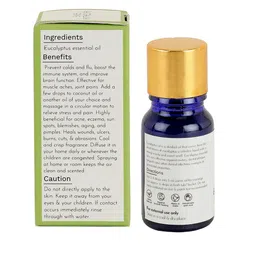 SAGE APOTHECARY Eucalyptus Essential Body Oil 10ml image 2