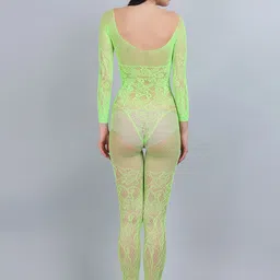 COLOR STYLE Stretchable Self Design Baby Doll image 2