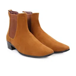 Bxxy Men Height Increasing Casual Chelsea Block Boots-picture-46