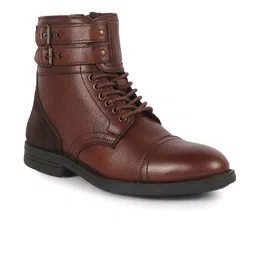 FAUSTO Men Textured Casual Hiking Boots-picture-22