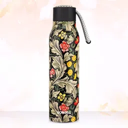 BOROSIL Aquasoul Slate Vacuum Insulated 12hrs Hot & Cold Flask Water Bottle 600ml-picture-41