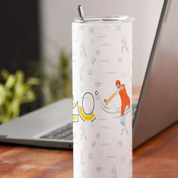 Indigifts White Single Thermosteel Printed Double Wall Vacuum Water Bottle-picture-30
