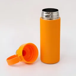 UMAI Orange Stainless Steel Double Wall Vacuum Water Bottle 500ml image 4