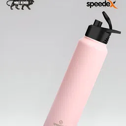 Speedex Pink Set of 3 Stainless Steel Solid Water Bottle image 2
