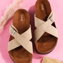 Lavie Women Open Toe Flats with Buckles image 1