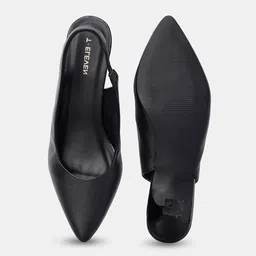 T.ELEVEN Pointed Toe Kitten Heel Pumps image 5