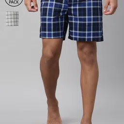 Levis Men Pack Of 2 Assorted Pure Cotton Boxers image 1