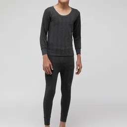 SPORTO Boys Round Neck Full Sleeves Thermal Set-picture-40