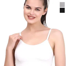 UNDER 1000 Pack Of 3 Dry Fit Full Coverage Lightly Padded Cotton T-shirt Bra image 1