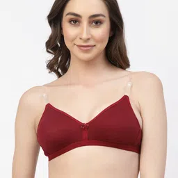 Floret Pack of 2 Non-Padded Non-Wired T-shirt Bra image 5