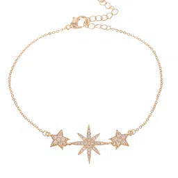 AQUASTREET Women Gold-Plated Charm Bracelet image 2