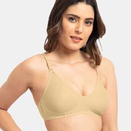Tweens Beige T-shirt Bra Pack of 2 image 3