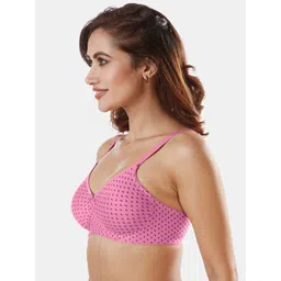 Sonari Fuchsia Abstract T-shirt Bra image 4