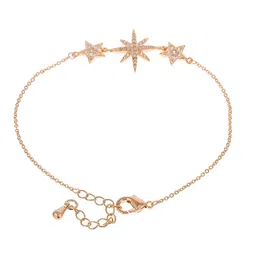 AQUASTREET Women Gold-Plated Charm Bracelet image 3