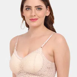 Amour Secret Pack of 3 Floral Bralette Bra image 3