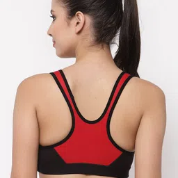 College Girl Pack Of 3 Full Coverage Seamless Racerback T-Shirt Bra With Side Shaper image 4