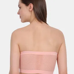 Amour Secret Peach & White Non-Padded Tube/Bandeau Bra Pack of 2 image 5