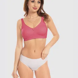Daisy Dee Full Coverage Non Padded Cotton Everyday Bra With Anti Microbial image 2