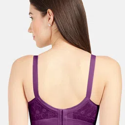 Sonari Pack Of 2 Purple Pure Cotton Bra image 2