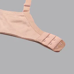 Dollar Missy Pack of 2  Combed Cotton with Stretchy Elastane Wire-Free Basic Support Bra image 5