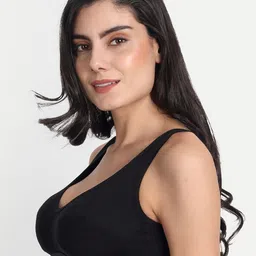 Aimly Pack Of 2 Cotton Sports Bra Non-Padded Non-Wired Full Coverage image 5