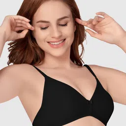 Daisy Dee Pack of 2 Full Coverage Non Padded Cotton T-shirt Bra- All Day Comfort image 3