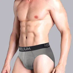 Heelium Men Pack of 2 Oduor Free Stretchable Bamboo Brief image 3