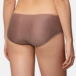 Triumph Women Full Coverage Seamless Soft Touch Bandeau Hipster Briefs image 5