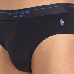 U.S. Polo Assn. Men Mid-Rise Antibacterial Basic Briefs image 2