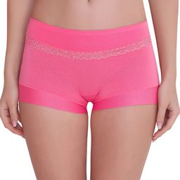 PLUMBURY Women Polka Dot Printed Cotton Boyshort Briefs PLBSP11W810522PNK-picture-10