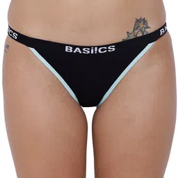 BASIICS by La Intimo Low-Rise Solid Anti-Microbial Thong Briefs BCPBR09-picture-45
