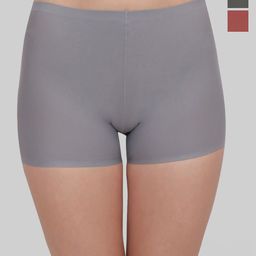 PLUMBURY Pack Of 3 Anti Bacterial Boy Shorts Ribbed Briefs-picture-21