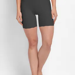 NOIRA Women Pack of 3 Seamless Boy Shorts Briefs 6035_BSS_NO-Black image 4