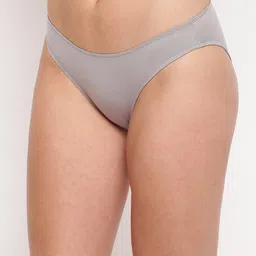 BASIICS by La Intimo Women Solid Bikini Briefs image 3