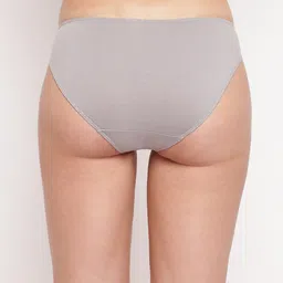BASIICS by La Intimo Women Solid Bikini Briefs image 4