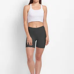 NOIRA Women Pack of 3 Seamless Boy Shorts Briefs 6035_BBB_NO-Black image 5