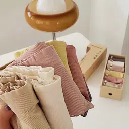 MYYNTI Pack Of 6 Self Designed Anti Bacterial Maternity Briefs image 5