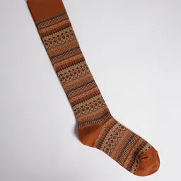 Theater Women Patterned Cotton Calf-Length Socks-picture-39