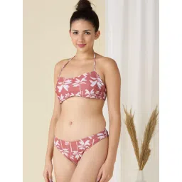 Addery Cocoa Bandeau Bikini with Bra image 3