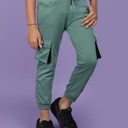 V-Mart Boys Mid Rise Cotton Joggers image 3