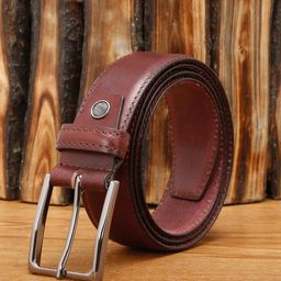 LOUIS STITCH Men Leather Wide Belt-picture-5
