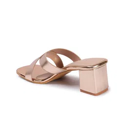 Mast & Harbour Printed Party Wedge Pumps with Buckles image 5