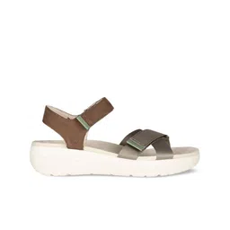 Hush Puppies Textured Leather Comfort Heels image 3