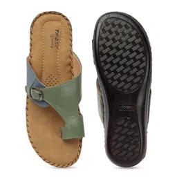 TRASE Colourblocked One Toe Flats image 5