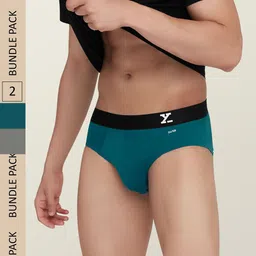 XYXX Men Pack of 2 Aero Super Combed Cotton Briefs  XYBRF2PCKN458-picture-30