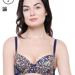 Friskers Pack Of 2 Printed Push-Up Bras O-691-01-05-picture-15