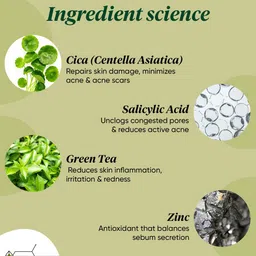DOT & KEY Cica + Niacinamide Oil-Free Face Moisturizer 60ml & Cica Calming Face Wash 100ml image 5