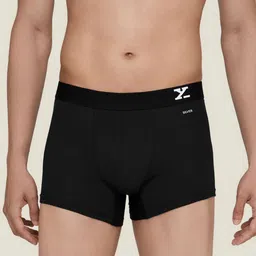 XYXX Men Pack Of 3 Aero Super Combed Cotton Trunks XYTRNK3PCKN543 image 3