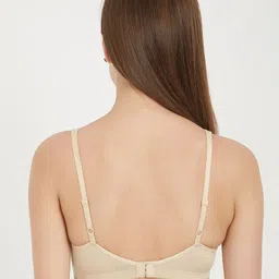 Soie Nude-Coloured Solid Non-Wired Non Padded Everyday Bra CB-327 image 4