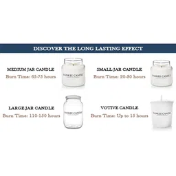 YANKEE CANDLE White Classic Medium Jar Baby Powder Scented Candles image 3